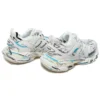 Sneakers Track 1.0 «Λευκό-Μπλε Πλέγμα και Νάιλον με Γκράφιτι» 542023W3SRA9014