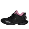 Sneakers Track “Black Fake Fur Pink” 668555W3CQ61050