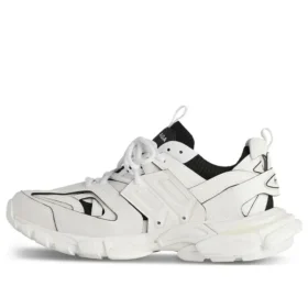 Sneakers Track Sock “Λευκό και Μαύρο Πλεκτό και Νάιλον” 736330W3SKC9010