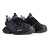 Sneakers Track Sock “Μαύρο και ανοιχτό μωβ πλεκτό και νάιλον” 736328W3SKC1058