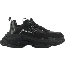 Sneakers Triple S “Allover Logo – Black” 536737W2FA11090