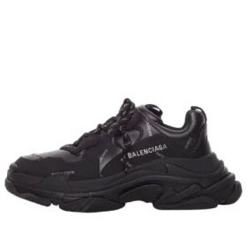 Sneakers Triple S «Allover Logo – Μαύρο» 536737W2FA21081