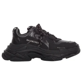Sneakers Triple S «Allover Logo – Μαύρο» 536737W2FA21081