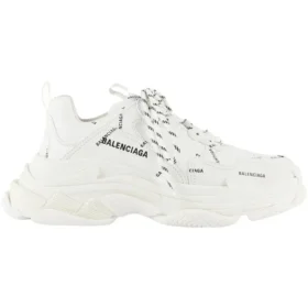 Sneakers Triple S “Allover Logo – White” 536737W2FA19010
