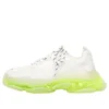 Sneakers Triple S «Clear Sole – Λευκό Φλουο Κίτρινο» 544351W2FR19073