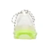 Sneakers Triple S «Clear Sole – Λευκό Φλουο Κίτρινο» 544351W2FR19073