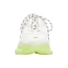 Sneakers Triple S «Clear Sole – Λευκό Φλουο Κίτρινο» 544351W2FR19073