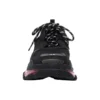 Sneakers Triple S “Clear Sole – Μαύρο Ροζ Νέον” 541624W2FR11053