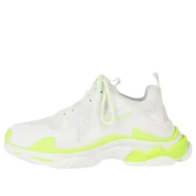 Sneakers Triple S «Λευκό Φθορίζον Κίτρινο» 524039W2CA37390