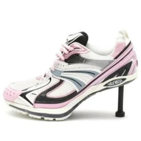 Sneakers X-Pander με γόβες “Λευκό Ροζ Μαύρο” 669046W2RC65012