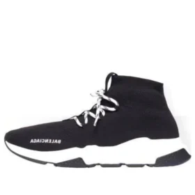 Speed 1.0 Sneakers με κορδόνια “Black White” 587284W17021015