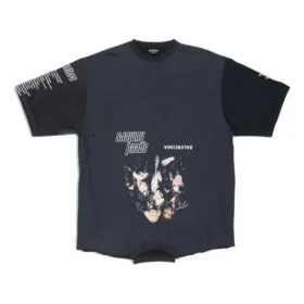 Speed Hunters Αναποδογυρισμένο T-shirt Oversized “Black Faded” 698811TMVC90100