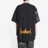 Speed Hunters Αναποδογυρισμένο T-shirt Oversized “Black Faded” 698811TMVC90100