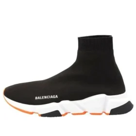Speed Sneakers “Black Fluo Orange” 587286W17041917