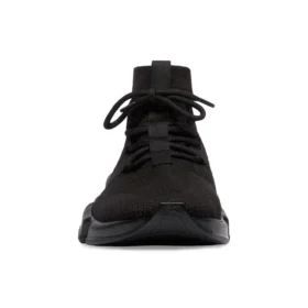 Speed Sneakers με γρήγορο δέσιμο «Μαύρο ανακυκλωμένο πλεκτό και μαύρη σόλα» 587289W2DB11013