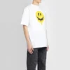 SS21 Drip Peace Μεγάλο μέγεθος με τύπωμα χαμόγελου Casual GS Λευκό 641675TKVA18639