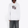 SS21 Μικρό μοτίβο με εκτύπωση καρτούν, Unisex, Λευκό 578135TJVE69000