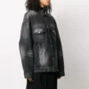SS21 Μπουφάν με λογότυπο, casual, μονόχρωμο, μακρυμάνικο, μαύρο 620746TIW435720