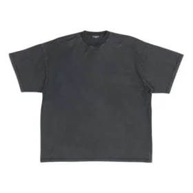 Strike 1917 Φαρδύ T-shirt “Washed Black” 694576TMVJ61055