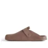 Sunday Mules «Ανοιχτό καφέ σουέτ από δέρμα μοσχαριού» 761284WCGA12010