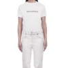 Symbolic Slim Fit με κοντά μανίκια Λευκό 612964TIV509040