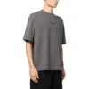 T-shirt από βαμβάκι με κεντημένο λογότυπο «Grey» 612966TNVG91300