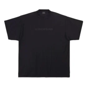 T-shirt από βαμβάκι Mirror “Black” 720198TNVR51069