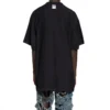 T-shirt από βαμβάκι Mirror “Black” 720198TNVR51069