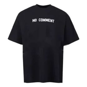 T-shirt από βαμβάκι No Comment «Navy» 684155TLVG33967