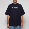 T-shirt από βαμβάκι No Comment «Navy» 684155TLVG33967