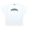 T-shirt Back Flip Oversized Λευκό Μαύρο” 739028TPVF99040