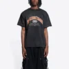 T-shirt Balenciaga με μεσαία εφαρμογή «Μαύρο» 612966TLVJ11074