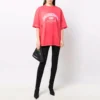 T-shirt Balenciaga με μεσαία εφαρμογή «Pink» 612966TLVJ16441