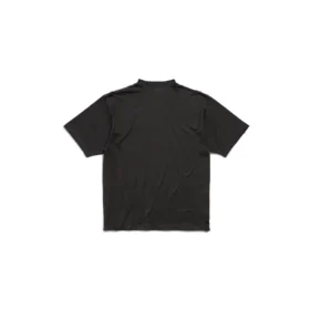 T-shirt BB Motel με μεσαία εφαρμογή “Black” 764235TQVK91083