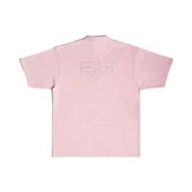 T-shirt BB Paris Strass με μεσαία εφαρμογή «Ροζ» 739784TOVU83167