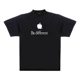 T-shirt Be Different «Μαύρο Λευκό» 712398TNVB31070