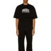 T-shirt Cities Paris με μεσαία εφαρμογή «Μαύρο» 612966TLVL71070