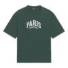 T-shirt Cities Paris με μεσαία εφαρμογή «Πράσινο» 612966TLVL73011