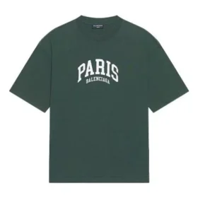 T-shirt Cities Paris με μεσαία εφαρμογή «Πράσινο» 612966TLVL73011