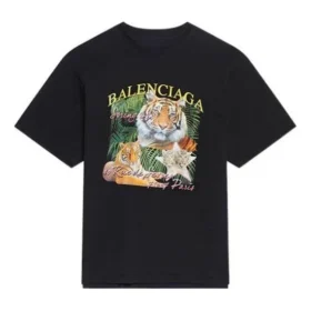 T-shirt FBI με θέμα το Έτος της Τίγρης, αναστρέψιμο, «Navy» 681467TLVM54084