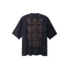 T-shirt Heavy Metal, φαρδιά εφαρμογή «Black Faded» 744439TOVE11055