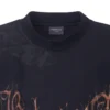 T-shirt Heavy Metal, φαρδιά εφαρμογή «Black Faded» 744439TOVE11055