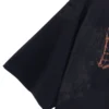 T-shirt Heavy Metal, φαρδιά εφαρμογή «Black Faded» 744439TOVE11055