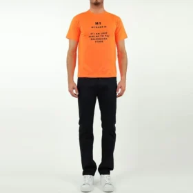 T-shirt «Hi My Name Is» «Πορτοκαλί» 661705TKVK47513