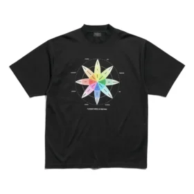 T-shirt «How Do You Feel» με μέτρια εφαρμογή «Black» 764235TQVS31055