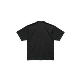 T-shirt «How Do You Feel» με μέτρια εφαρμογή «Black» 764235TQVS31055