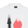 T-shirt I Love, φαρδιά εφαρμογή “Λευκό” 744439TOVH39081