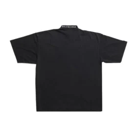 T-shirt «I Love» με φαρδιά εφαρμογή «Μαύρο» 744439TOVH39034