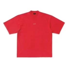 T-shirt Je t’aime Large Fit «Red» 744439TOVM75871