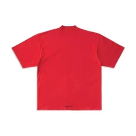 T-shirt Je t’aime Large Fit «Red» 744439TOVM75871